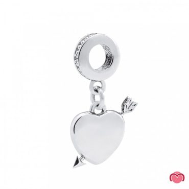 Charm SMW Coração com seta 1SMW1225