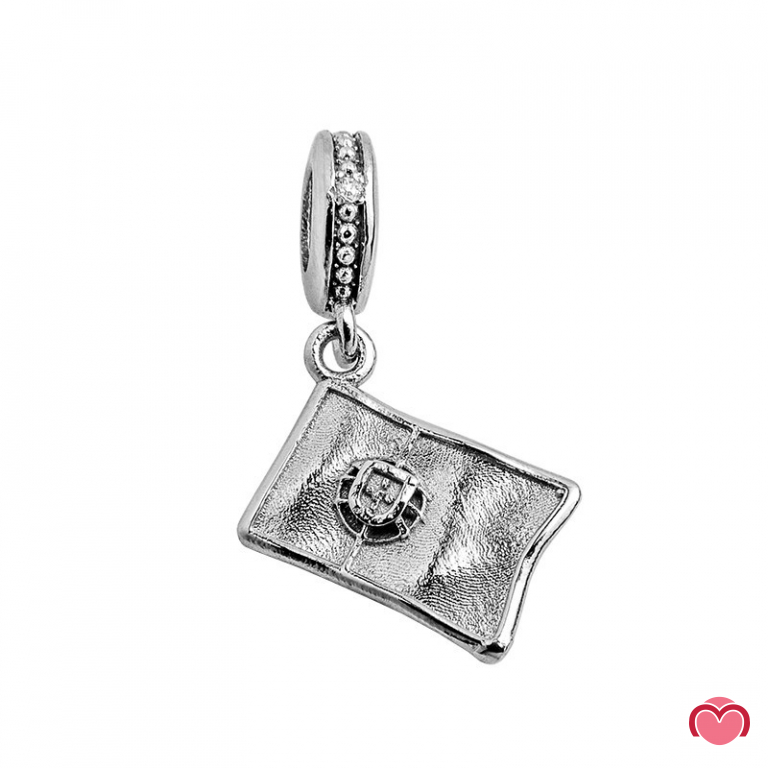 Ourivesaria Moreira - Relógios e Joias - Charm SMW Bandeira de Portugal 1SMW1236 Charm SMW Bandeira de Portugal 1SMW1236