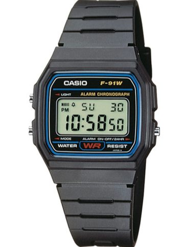 Relógio CASIO F-91W-1YEG