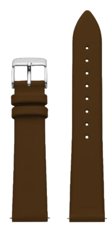 Bracelete WATX Metal M Leather Basic Brown WXCO1002