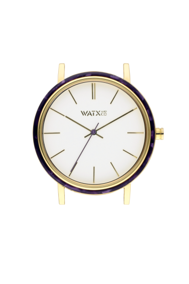 Relógio Watx Metal Collection 38mm Marble Purple