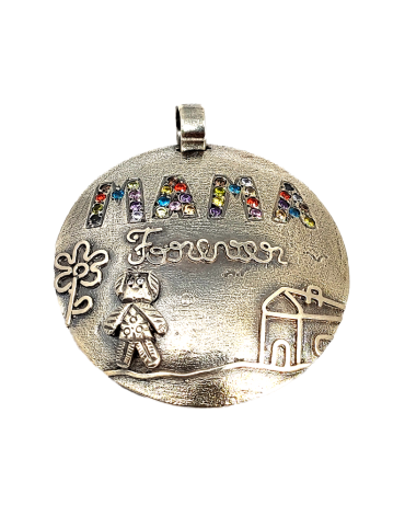 Medalha prata Mamã Forever - 1