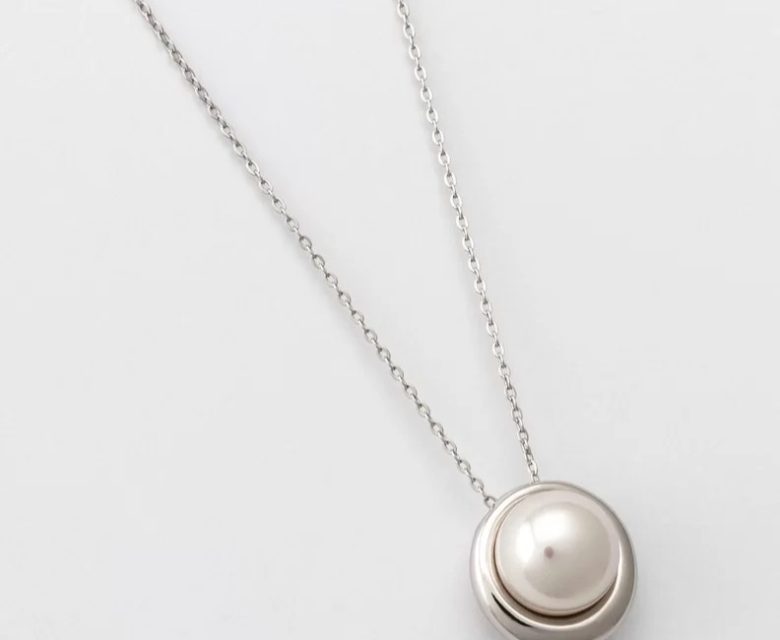 Colar Majorica Margot 16347.01.2.000.010.1. Colar em prata de lei 925 com pérolas orgânicas