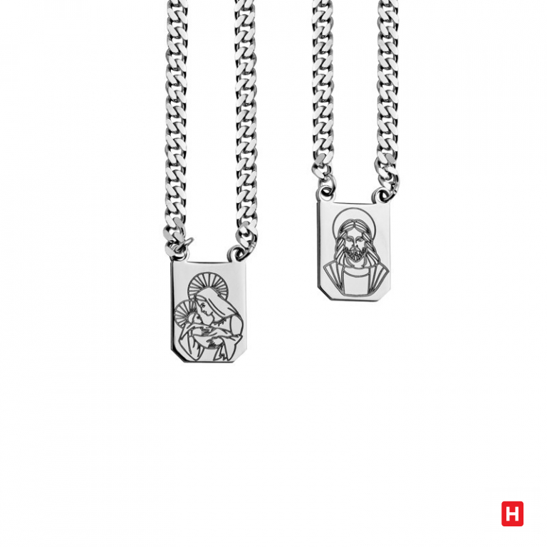 Ourivesaria Moreira - Relógios e Joias - Colar Hassu Escapulário 7HSS220701 Colar Hassu Escapulário 7HSS220701