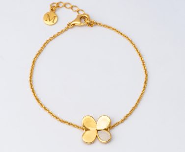 Pulseira Majorica Trevo 16590.00.1.000.010.1