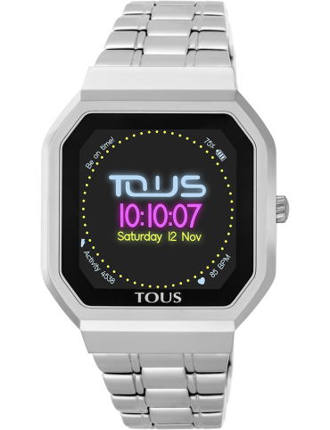 Smartwatch TOUS B-Connect em aço