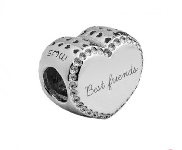 Conta SMW Coração "Best Friends" 1SMW604G