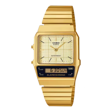Relógio CASIO Vintage AQ-800EG-9AEF, uma peça intemporal para utilizar no dia-a-dia
