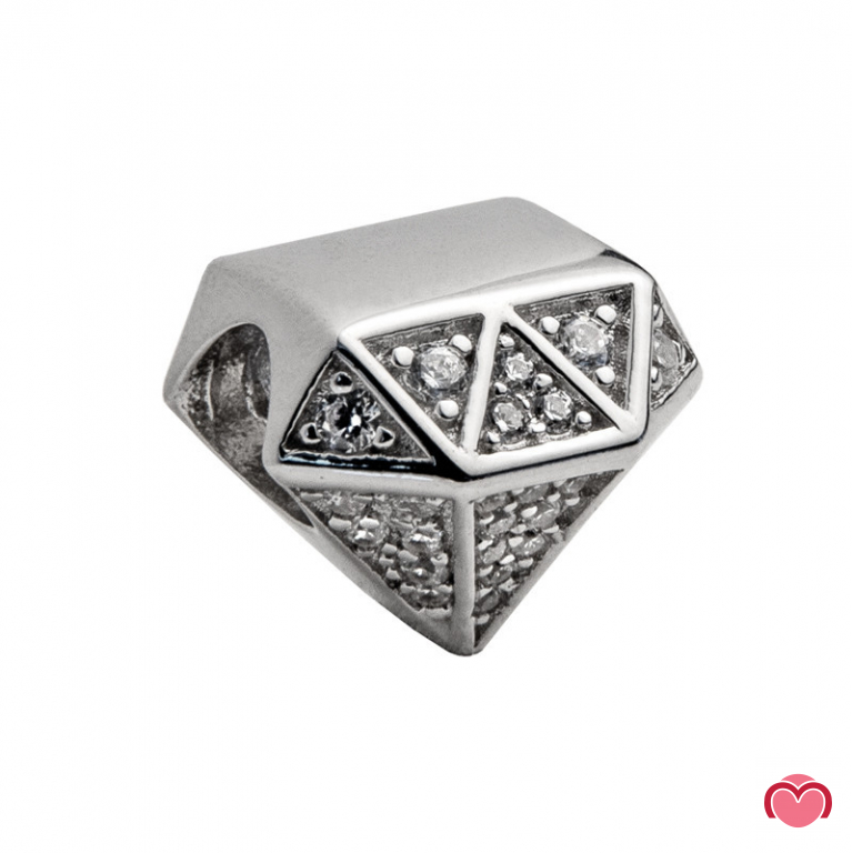 Ourivesaria Moreira - Relógios e Joias - Conta SMW Diamante 1SMW863 Conta SMW Diamante 1SMW863