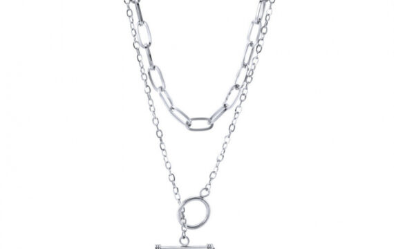 Colar Hassu Double Chain 7HSS010718B