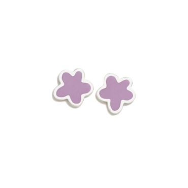Brincos ARP Superagatha Flor Sonhos Lavanda 087SUP