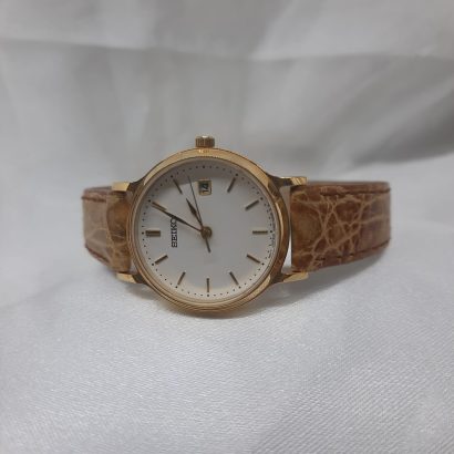 Seiko relógio em ouro 18k