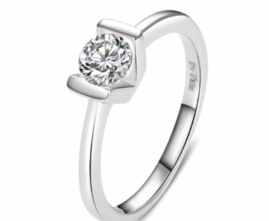 Anel Di.Plata Solitário 2011447