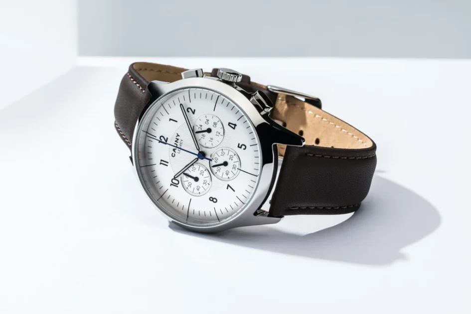 Relógio Cauny Legacy White Silver Chronograph CLG006