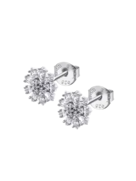 Brincos Prata Lotus Silver Flor LP3560-4/1