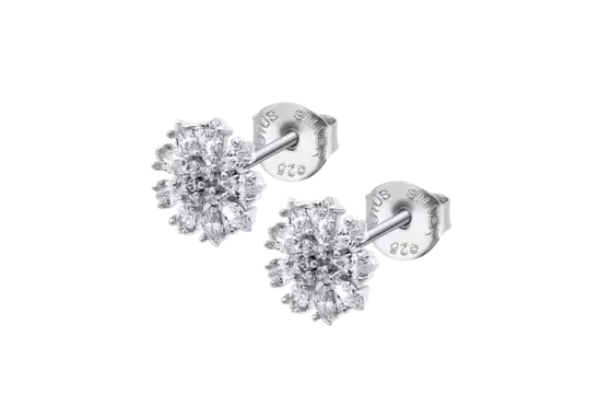 Brincos Prata Lotus Silver Flor LP3560-4/1