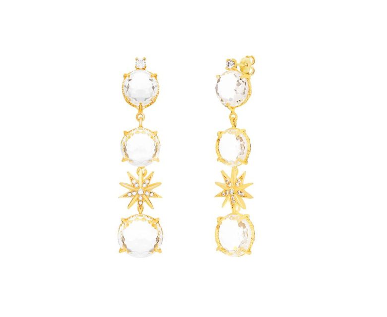 Brincos Stella I em prata Eugénio Campos 114.B363.D.1.00