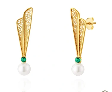 Brincos Filigrana Saudade 1B7-111069