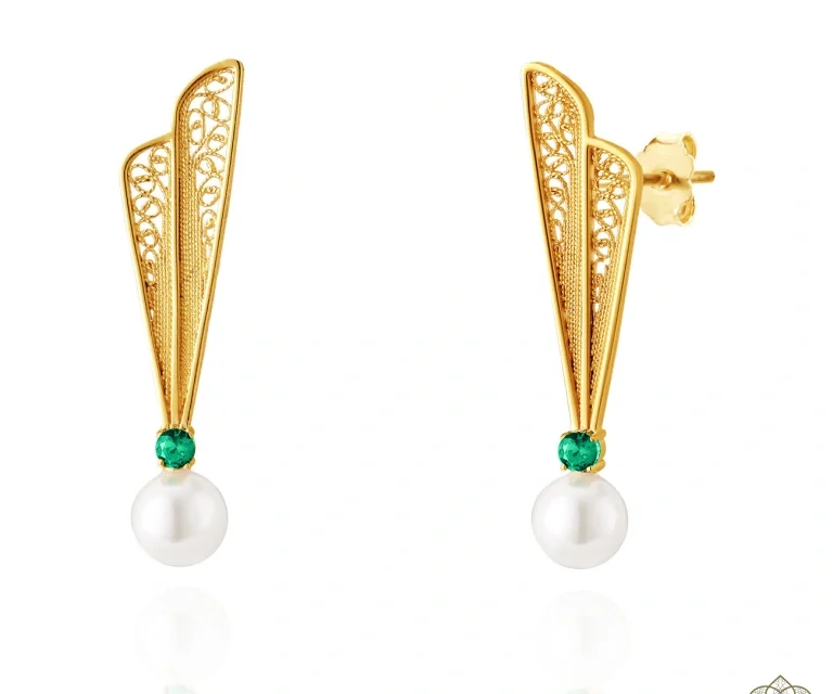 Brincos Filigrana Saudade 1B7-111069