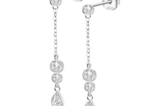 Brincos Lotus Silver LP3685-4/1