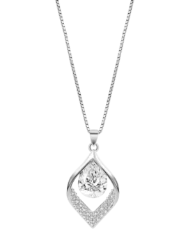 Colar Lotus Silver Pure Essential LP3711-1/1