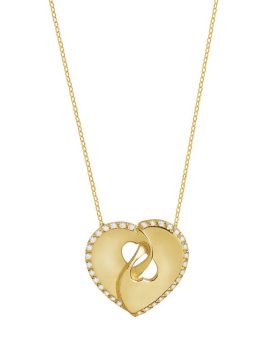 Colar Eugénio Campos Afinidade II em prata dourada 106.C335.D.1.02