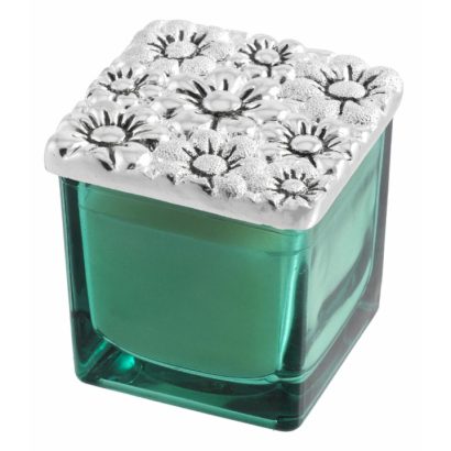 Vela Perfumada com Margaridas