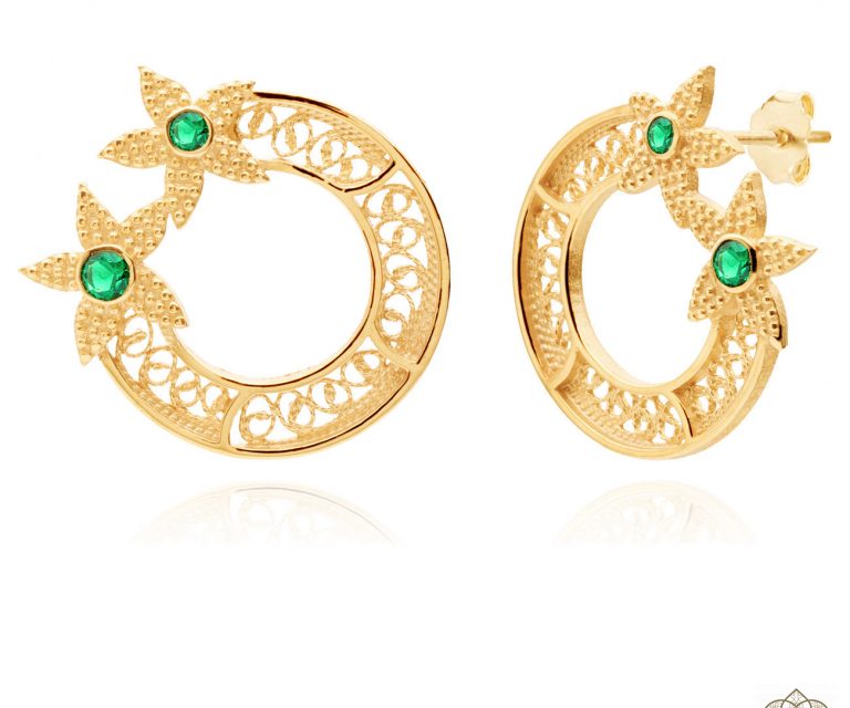 Brincos Saudade Filigrana 1B7-111060