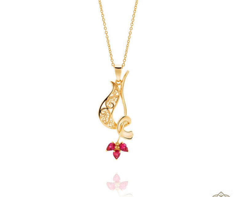 Colar Filigrana Saudade - Tulipa 1CL-FL0462
