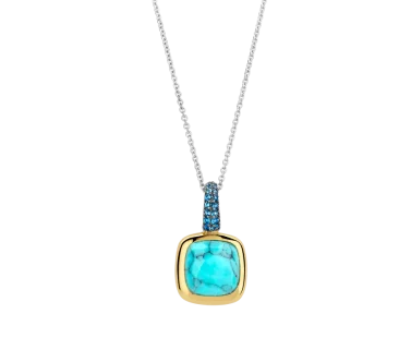 Colar Ti Sento Milano Turquesa 6829TQ