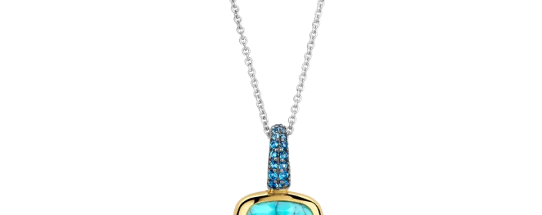 Colar Ti Sento Milano Turquesa 6829TQ