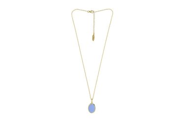 Colar Eugénio Campos Lira Celeste Prata Dourada 106.C329.D.5.00