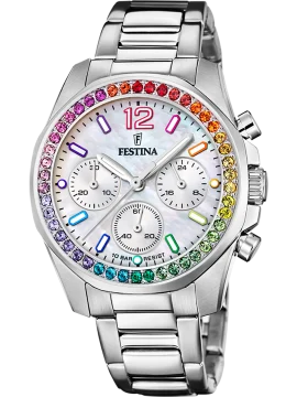 Relógio Festina Bicolor com zircónias F20606/2