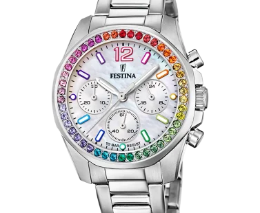 Relógio Festina Bicolor com zircónias F20606/2