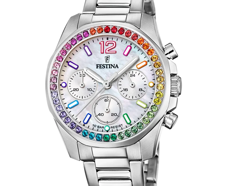 Relógio Festina Bicolor com zircónias F20606/2