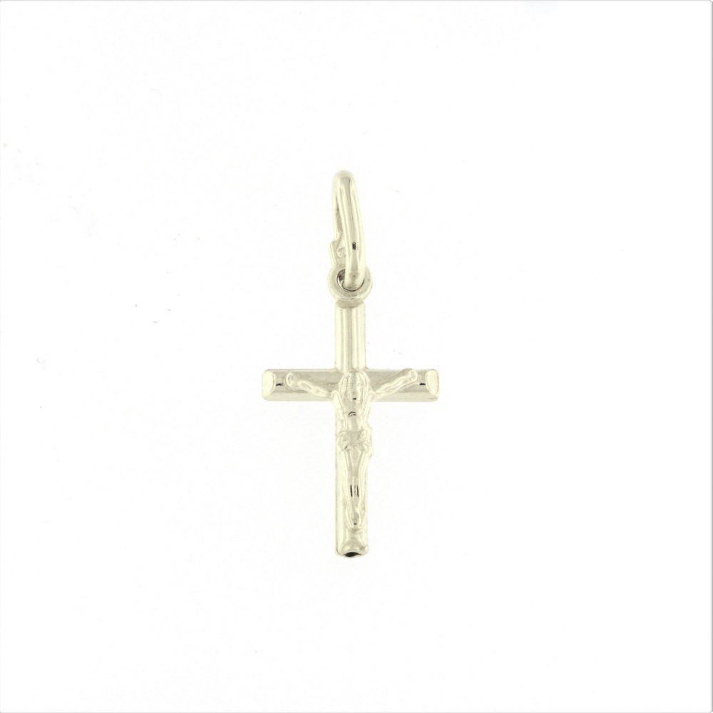 Ourivesaria Moreira - Relógios e Joias - Cruz em Prata com Cristo A092128 Cruz em Prata com Cristo A092128