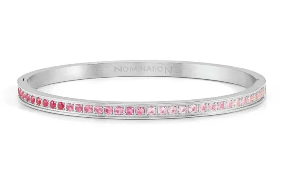 Pulseira Nomination Pretty Bangles Rosa 029506/002