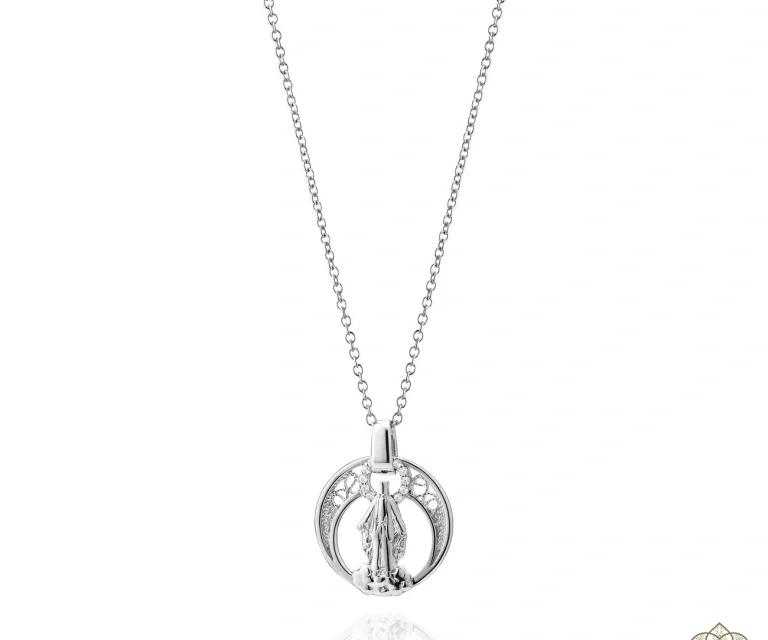 Colar Saudade Milagrosa 1CL-FL0468.P