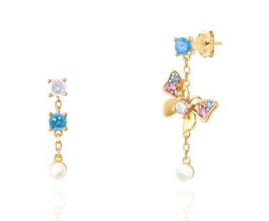 Brincos LINK Borboleta 1LINK-1744A