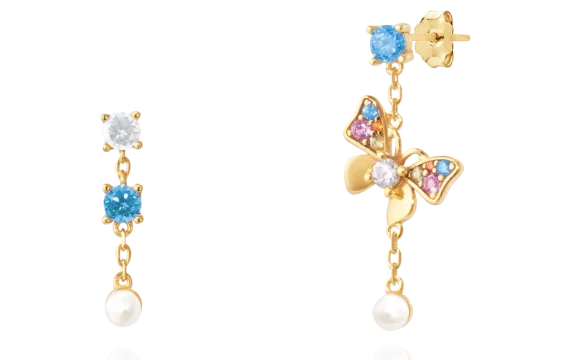 Brincos LINK Borboleta 1LINK-1744A