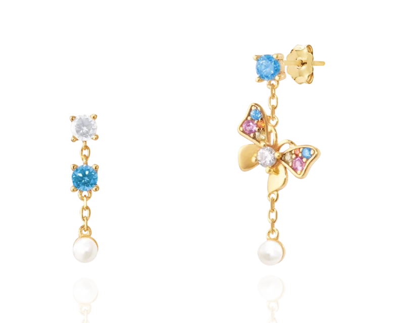 Brincos LINK Borboleta 1LINK-1744A