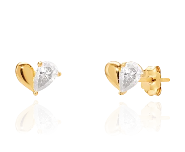 Brincos LINK Coração 1LINK-1705A