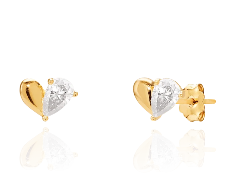 Brincos LINK Coração 1LINK-1705A