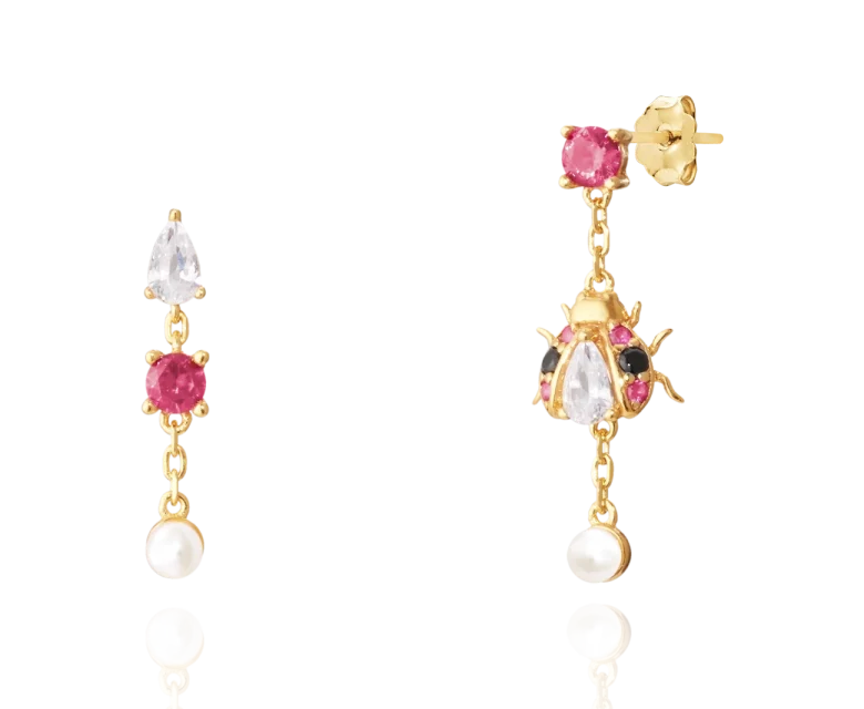 Brincos LINK Joaninha 1LINK-1745A