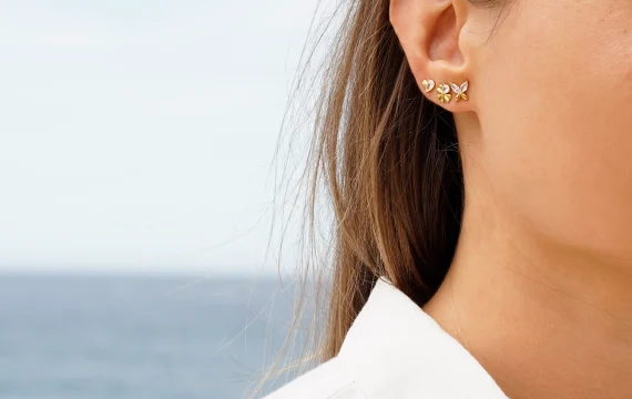 Brincos LINK Coração 1LINK-1705A