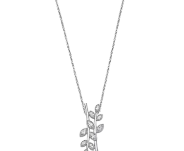 Colar Folha Lotus Silver LP1783-1/1