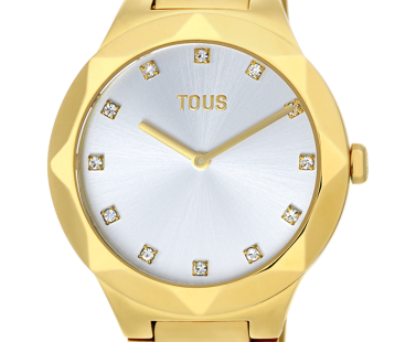 Relógio TOUS Karat Round em aço 200351053