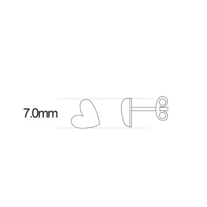Brincos ARP Charm Coração 072CHA