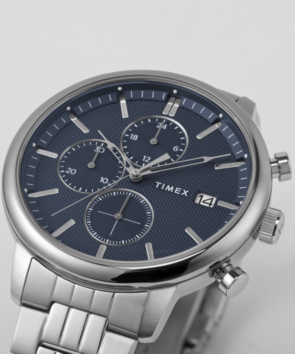 TIMEX Chicago Prateado TW2W67900