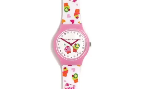 Relógio ARP Flip Cupcakes com Zircónias AGR381